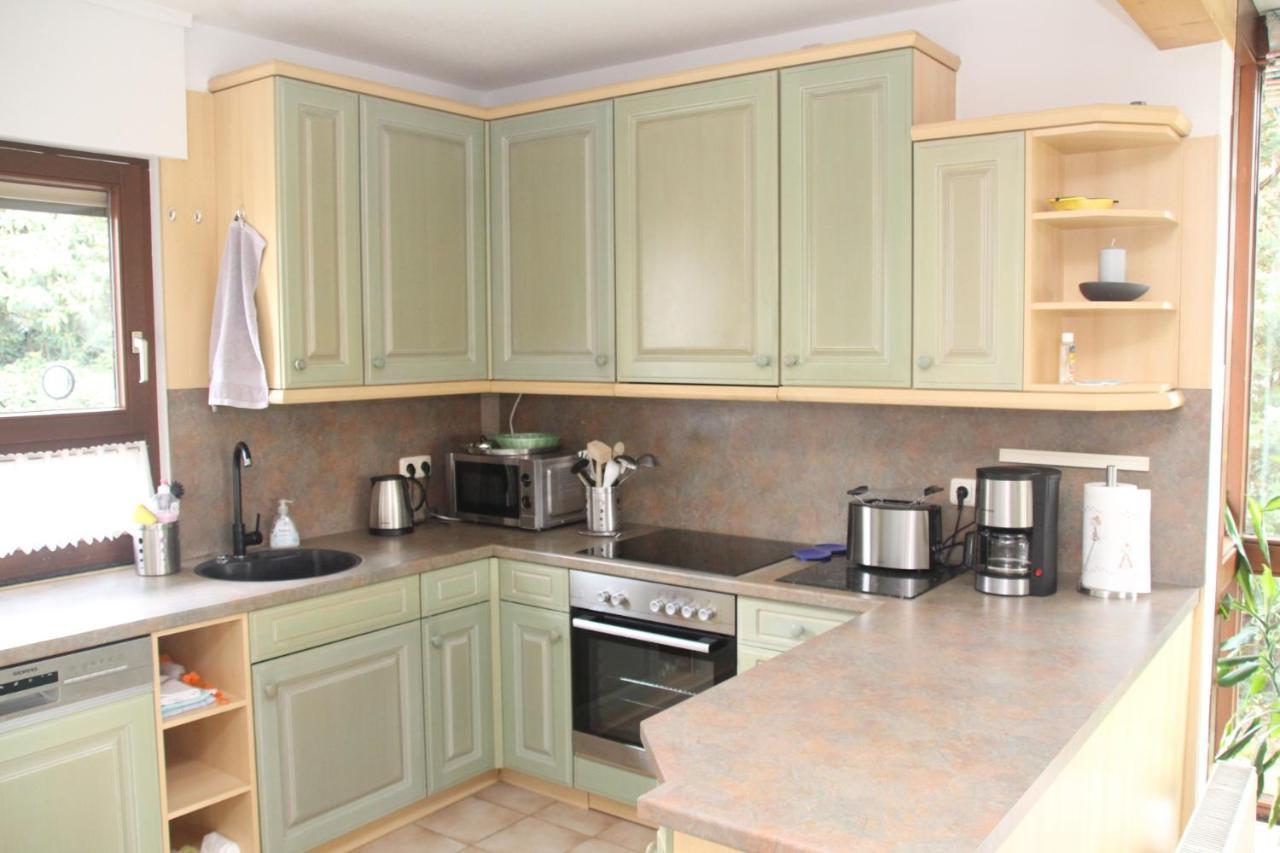 Ferienwohnung Rennsteigblick Riechheim Ngoại thất bức ảnh